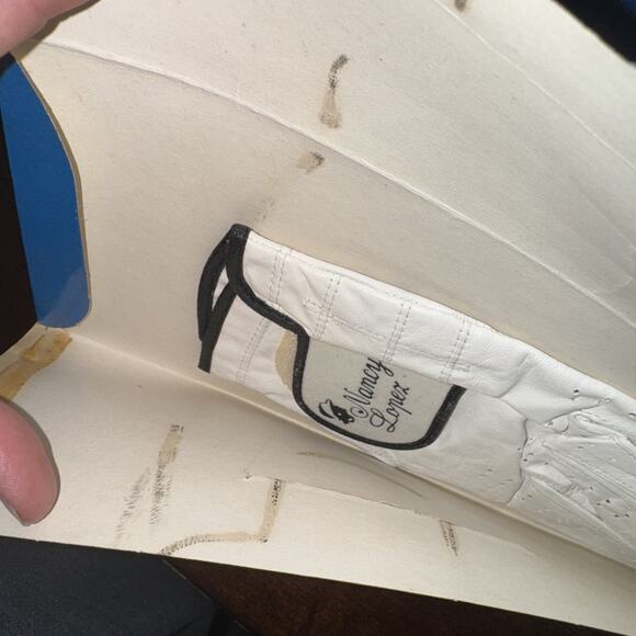 Lot Of 6 Vintage Ladies Left Size Small Golf Glove Nancy Lopez Leather white NOS - Picture 9 of 10